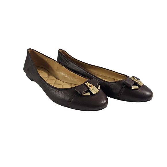 Michael Kors Alice Ballet Flats Size 9.5 - Picture 1 of 10